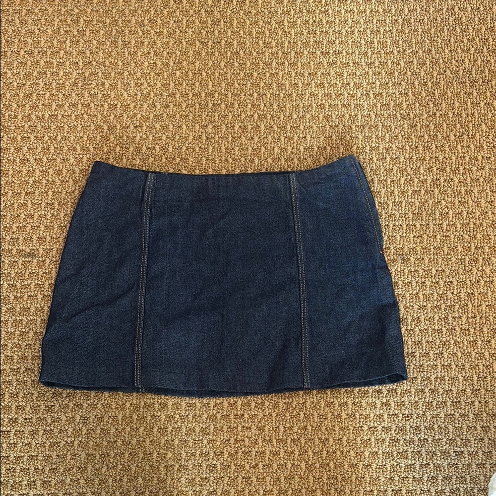 Classic Denim Mini Skirt